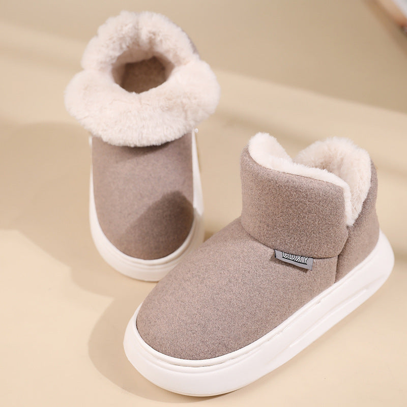 Winter Cotton Slippers Thick Casual Thick