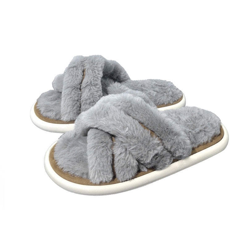 Women's Poop Resistant Dirt Resistant Non Slip Cotton Slippers