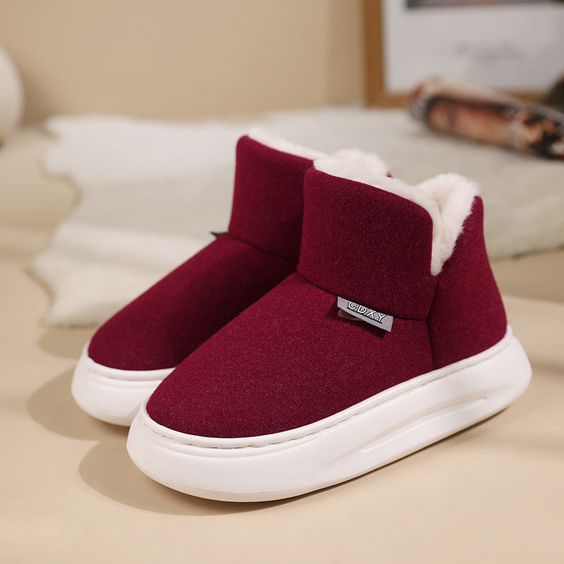 Winter Cotton Slippers Thick Casual Thick