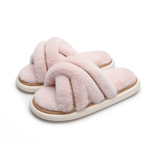 Women's Poop Resistant Dirt Resistant Non Slip Cotton Slippers